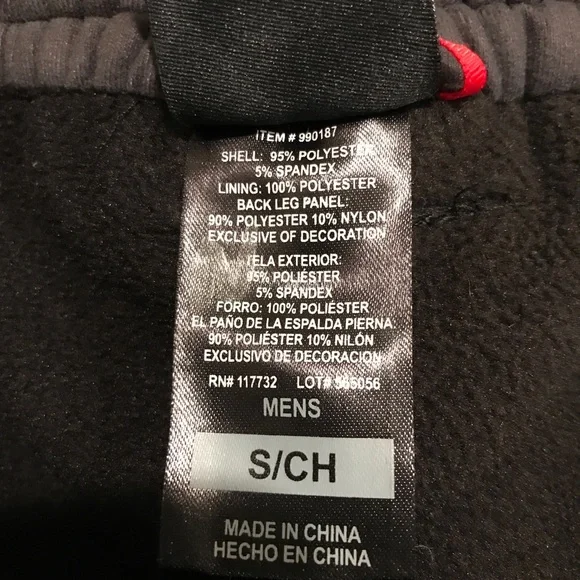 Gerry Weber Men's Black Cargo Snow Pants Size S - Picture 6 of 7